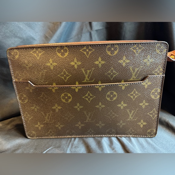 Louis Vuitton LV Monogram Canvas Pochette Homme Clutch Bag - Picture 2 of 16